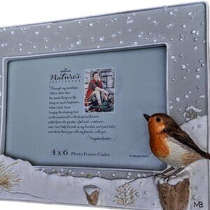 Hallmark Marjolein Bastin Nature’s Sketchbook 3D 4x6 Photo Frame Signed Unused